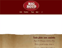 Tablet Screenshot of bigbolo.com.br